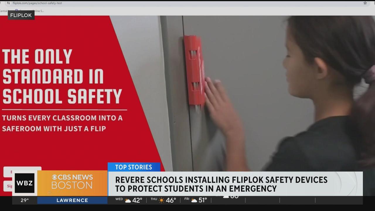 Revere schools installing FlipLok safety devices to protect students i ...